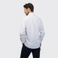 Howick Classic Oxford Long Sleeve Shirt White