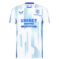 Castore Rangers FC Short Sleeve pánské polo tričko White
