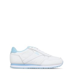 Slazenger Classic Trainers Ladies White/Pow Blue