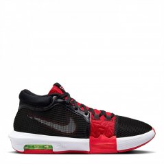 Nike LeBron Witness VIII Basketball Shoes Black/Wht/Red