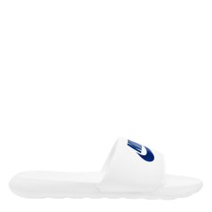 Nike Victori One Mens Slides White/Royal
