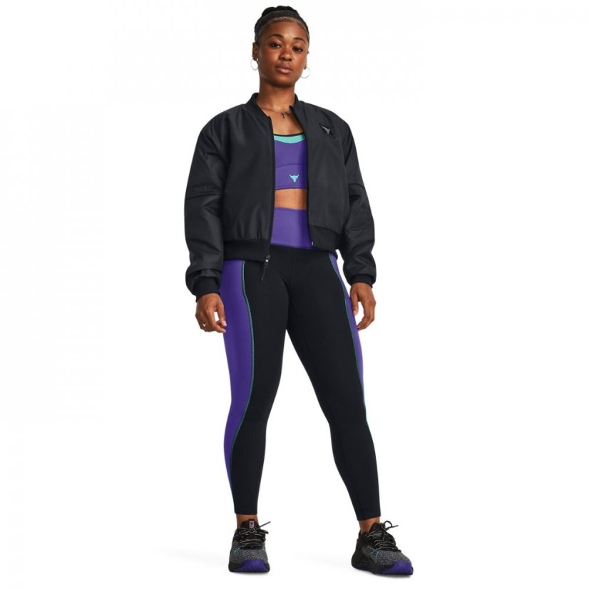 Under Armour Women's Moisture-Wicking Performance Training Jacket Black