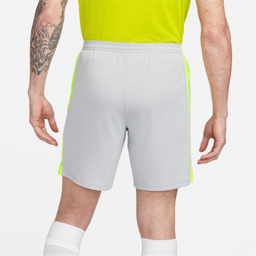 Nike Dri-FIT Academy Men's Soccer Shorts Silver/Volt