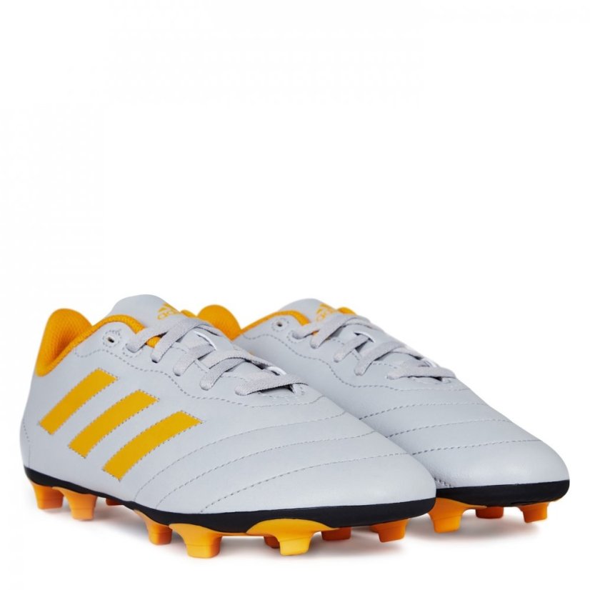 adidas Goletto VIII Firm Ground Football Boots Grey/Orange