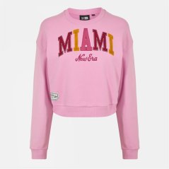 New Era Crop Sweater 99 Pastel Pink