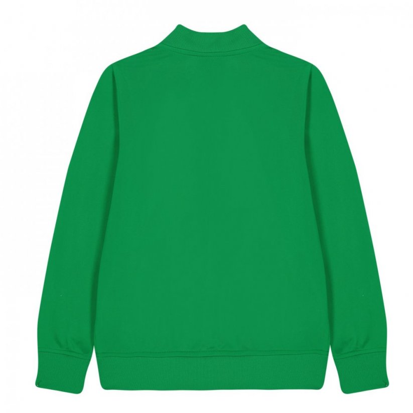 Umbro Club Essential Poly Jacket Juniors TW Emerald