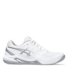 Asics Gel-Dedicate 8 Tennis Shoes Womens White/Silver