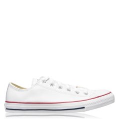 Converse Star Leather Low Trainers White 100