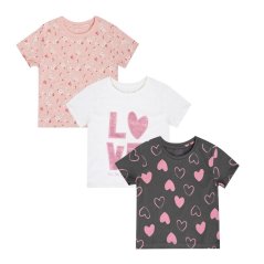 Miso 3PK T-shirts In51 Pink