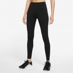 Nike Dri-FIT Universa Women's Medium-Support High-Waisted Leggings with Pockets Black/Black