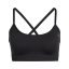 adidas Women's Sleeveless Low Impact Sports Bra Black