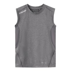 Sondico Base Cre Vest Junior Boys Grey Marl