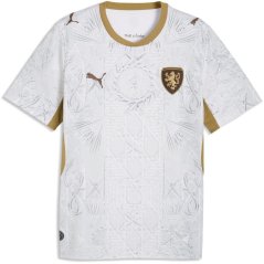 Puma Mens Czech Republic Away Shirt World Cup 2026™ White/Gold