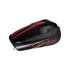 Carlton 2 Comp Racket Bag Black/Red