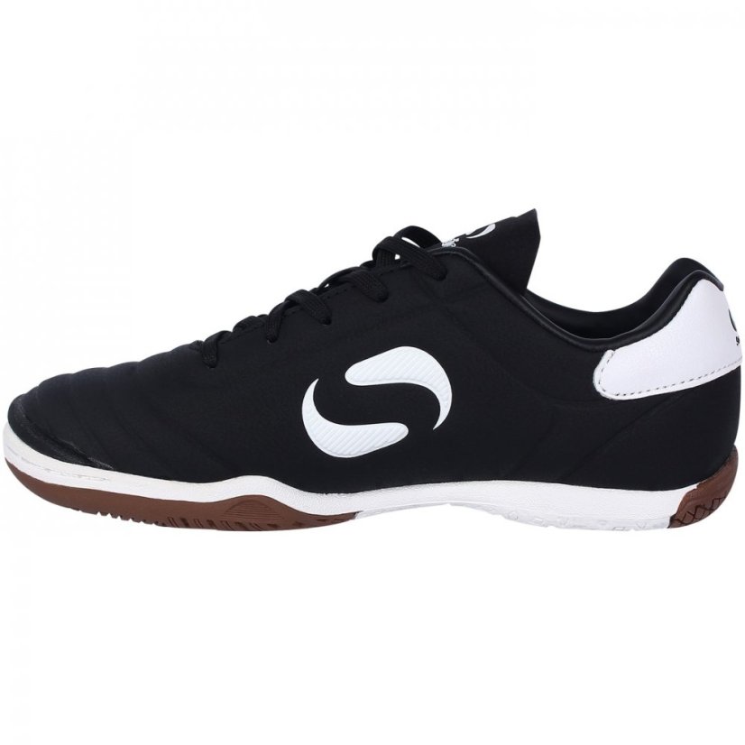 Sondico Strike Indoor Football Trainers Childrens Black/White