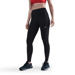 Nike One Seamless Front High-Waisted Leggings Womens Black