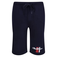 Ben Sherman Men's Fleece Jogger Shorts Navy