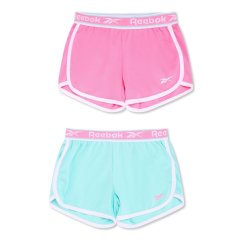 Reebok Kids' Jersey Jogger Shorts Aruba Blue