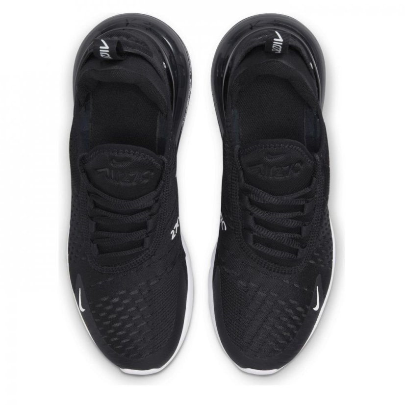 Nike Air Max 270 React Junior Trainers Black/White