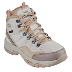 Skechers High Top Lace Up Hiker Trail Trekking Boots Womens Natural