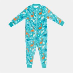 Star Fleece Onesie Infant Dino Print Dino