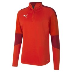 Puma 21 Rain Zip Top Mens Puma Red