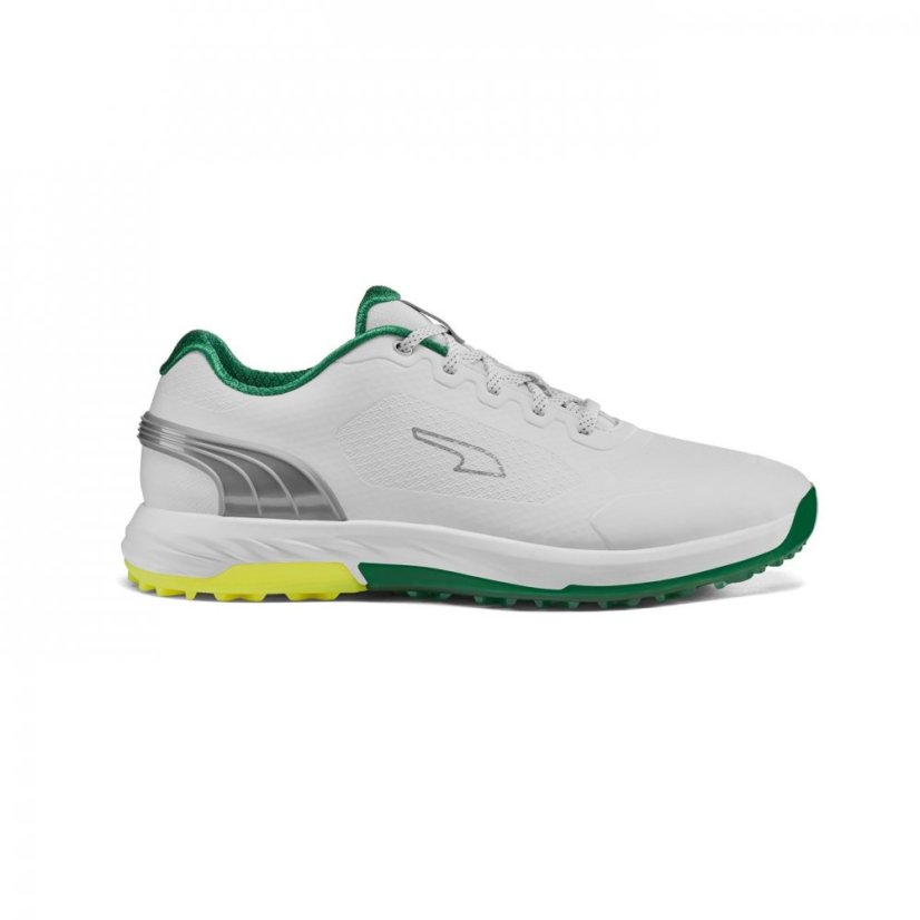 Puma Alphacat Nitro Mens Wht-Grn-Yellow