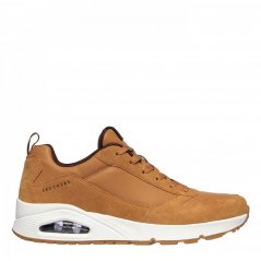 Skechers Uno Stacre Trainers Mens Brown