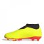 adidas Predator 24 League Laceless Junior Firm Ground Football Boots Yellow/Blk/Red