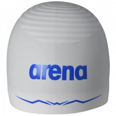 Arena Aquaforce Wave Cap Adults White Blue