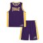 Everlast Basketball Set Junior Purple/Yellow