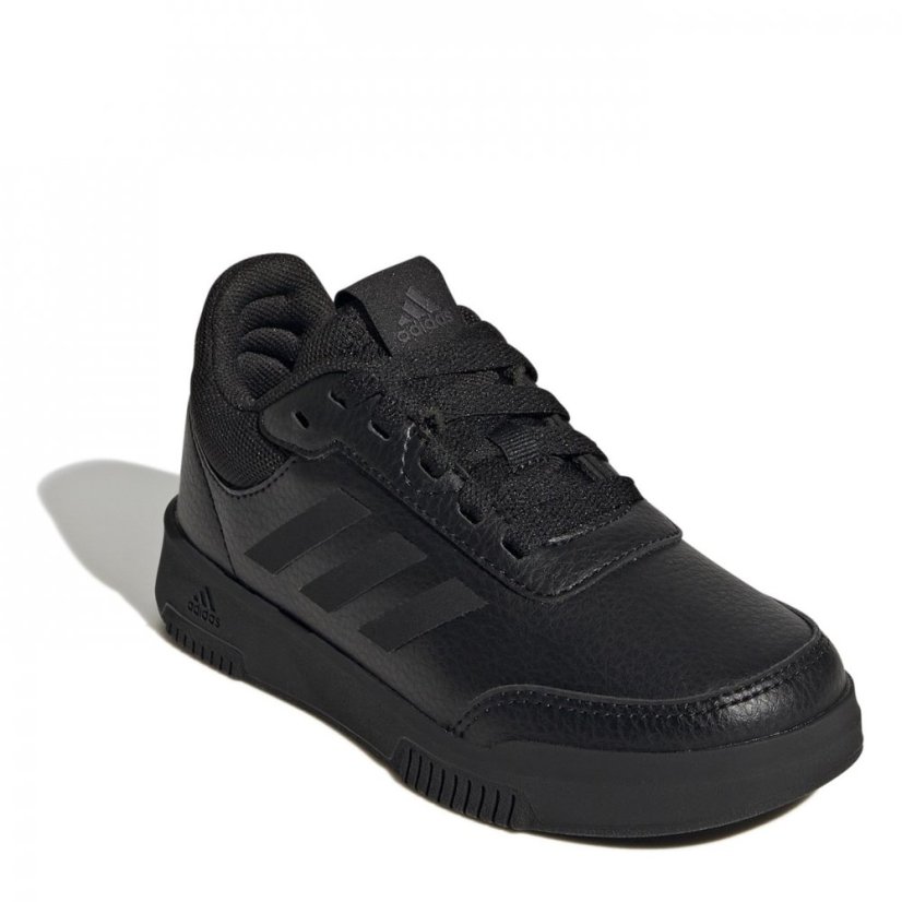 adidas Tensaur 3 Junior Boys Trainers Triple Black