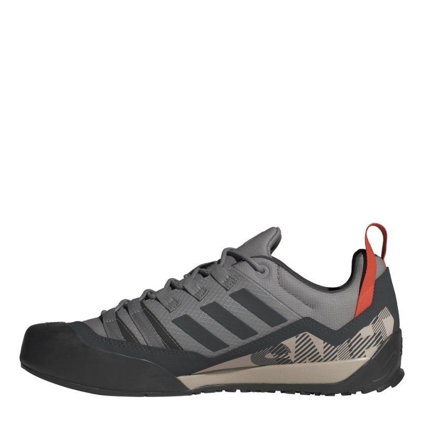 adidas Unisex Kids Terrex Swift Solo Non Waterproof Hiking Boots Solid Grey/Carb