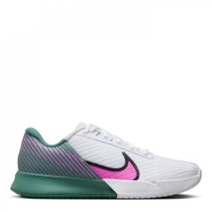 Nike Air Zoom Vapor Pro 2 Women's Hard-Court Tennis Shoes Wht/Pink/Blk