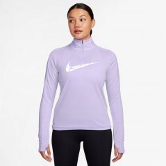 Nike Swoosh Women's Dri-FIT 1/2-Zip Mid Layer Lilac Bloom
