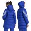 adidas Kids' Future Icons Hooded Long Sleeve Puffer Jacket Semi Blue