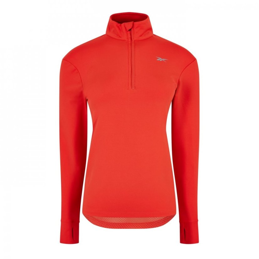 Reebok Running quarter Zip Top Womens Fleece Dynamic Red