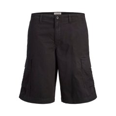 Jack and Jones Men's Cargo Shorts Black