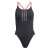 adidas Ripstream 3-Stripes X-Back Swimsuit Black