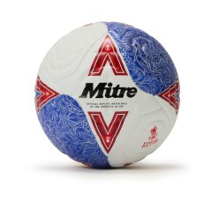 Mitre FA Cup 2025 Match Football White/Blue