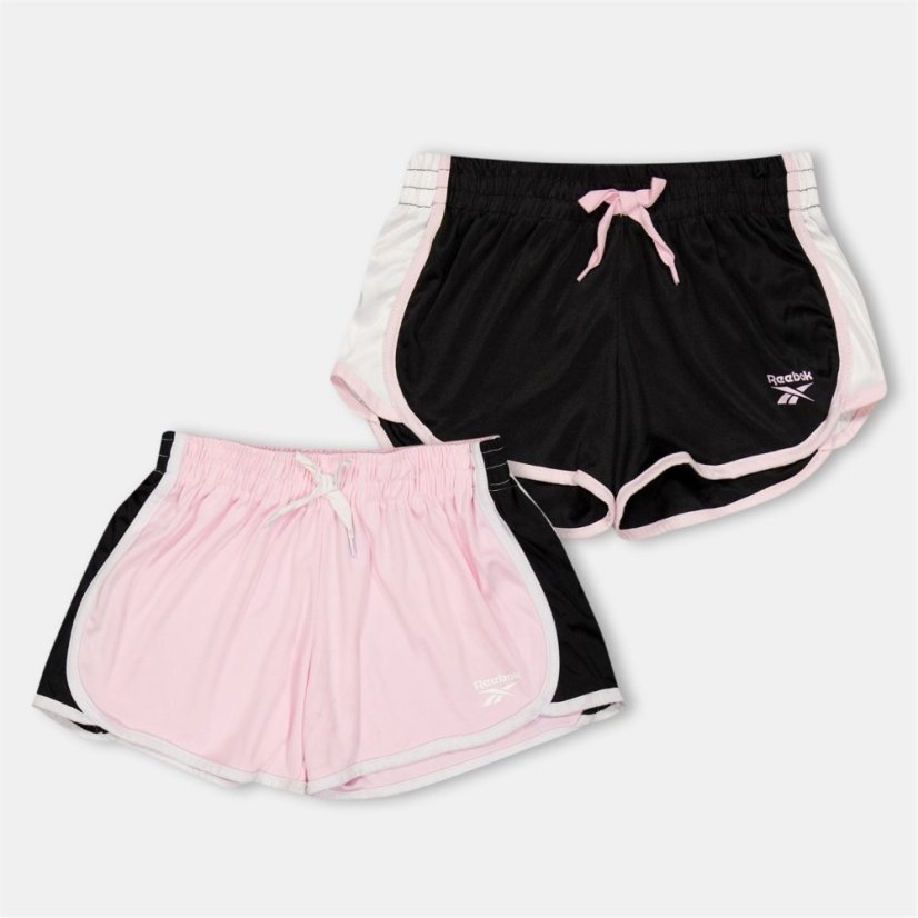 Reebok Jersey Jogger Shorts Pink Lady