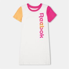 Reebok Kids' Block T-Shirt Dress White