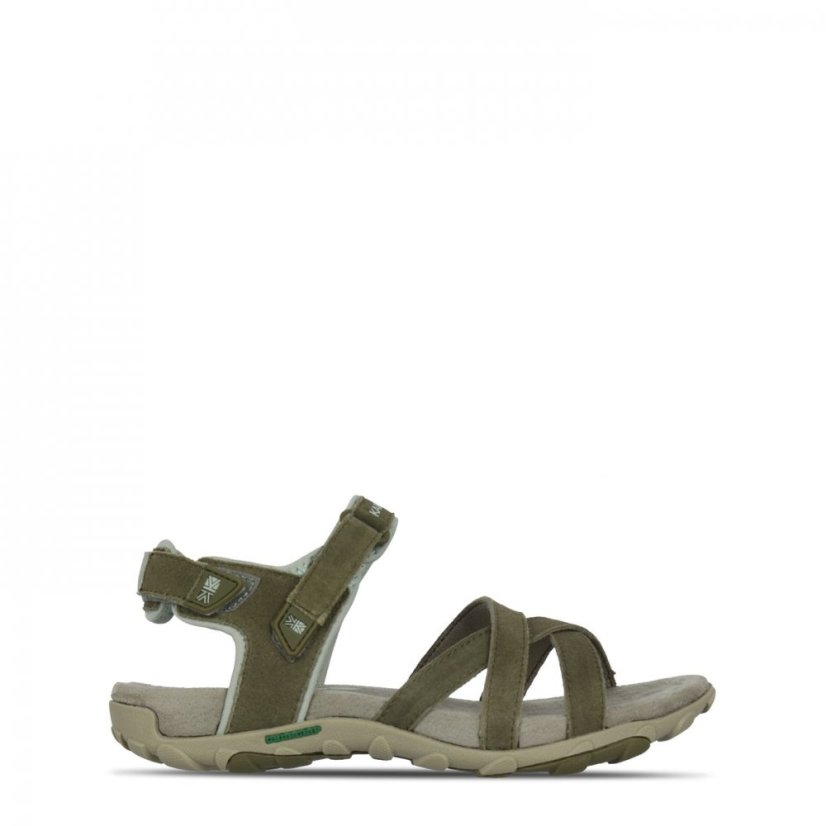 Karrimor Salina Leather Ladies Walking Sandals Khaki