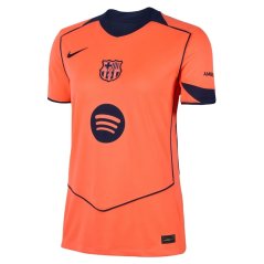 Nike Barcelona Third Shirt 2025 2026 Womens Orange/Blue