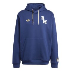 adidas Real Madrid VRCT Hoodie Adults Navy