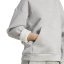 adidas Women's Glitter Over-the-Head Hoodie Silver