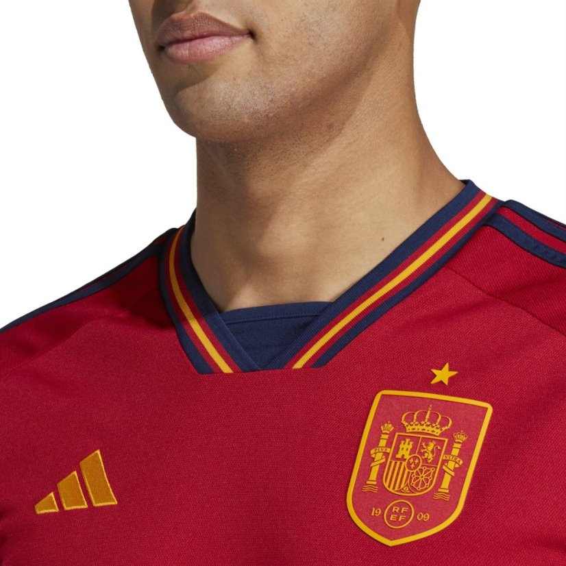 adidas Spain Home Shirt 2022 Adults Red/Blue