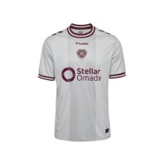 Hummel Hearts Away Shirt 2026/27 Mens Silver/Maroon