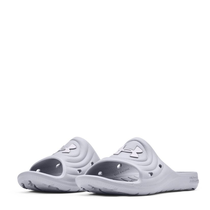 Under Armour Kids' Locker Sports Sandal Grey