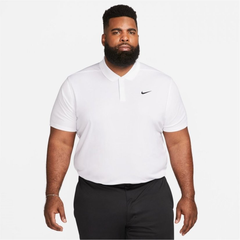 Nike Dri-FIT Victory Golf pánské polo tričko White/Black